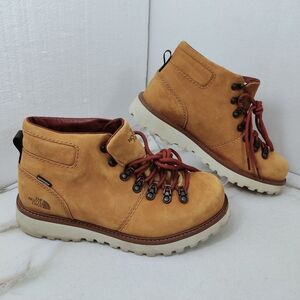 The North Face Men's Tan Leather Hiking Boots